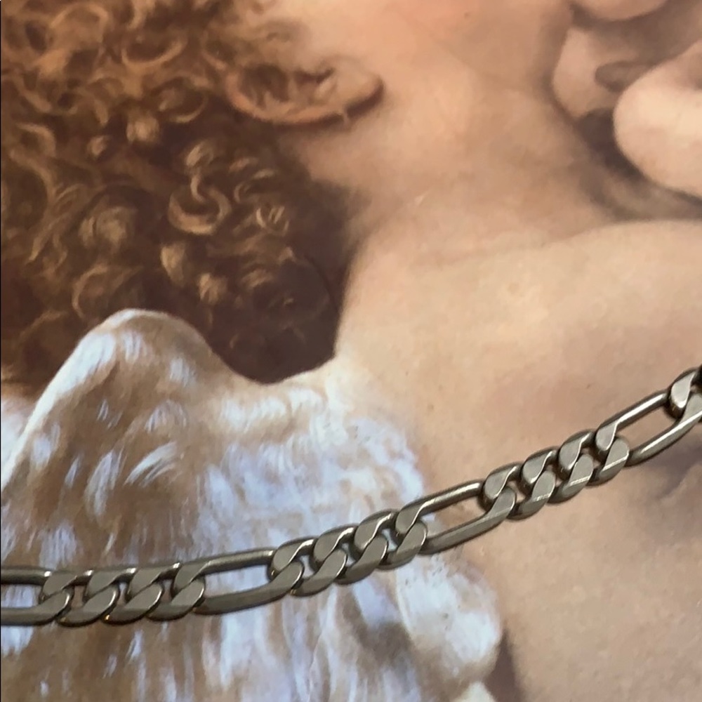 Sterling Silver 925 Solid Thick Figuro Chain ! - image 2